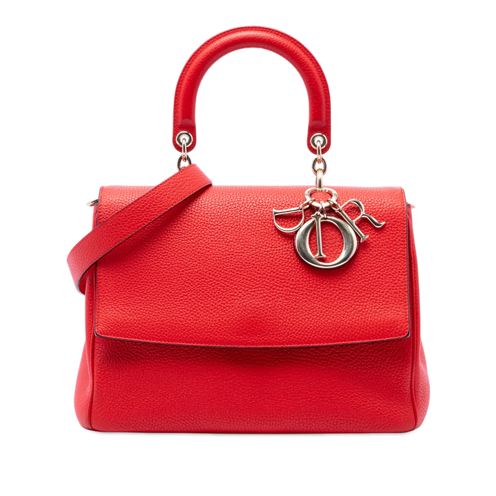 Pre-Loved Dior Medium Leather Be Dior Flap